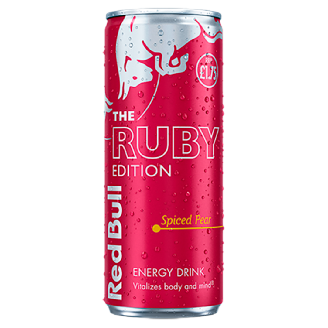 REDBULL RUBY EDITION SPICED PEAR 250ML